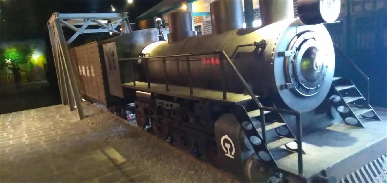 本溪蒸汽火车模型